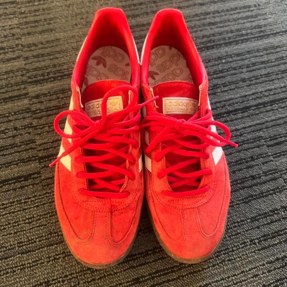 Red Adidas Spezial Sneakers